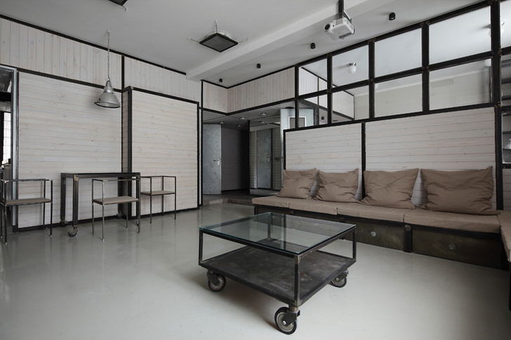 Минимализм вместе с лофтом