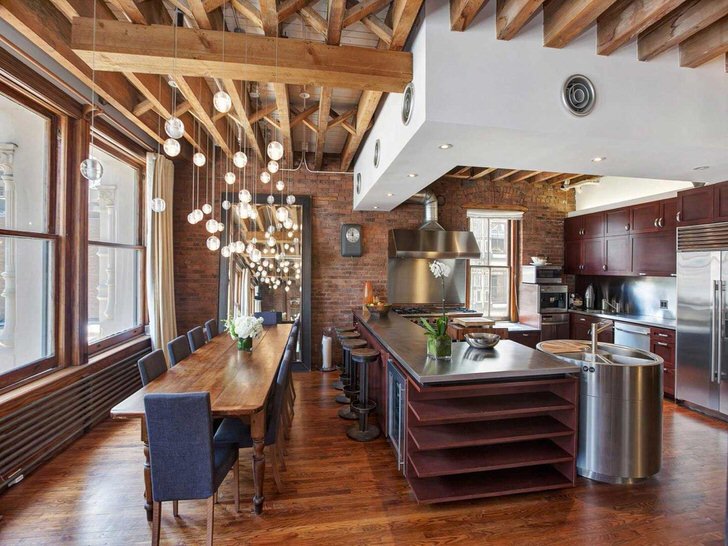 efektnaya-kuhnya-v-stile-loft-osveheniya-dolchno-bit-mnogo