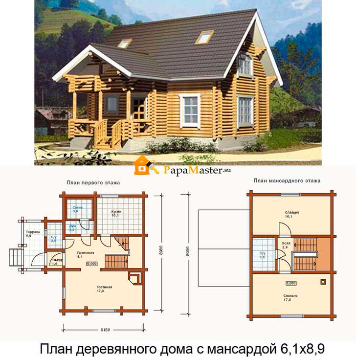 Деревянный дом