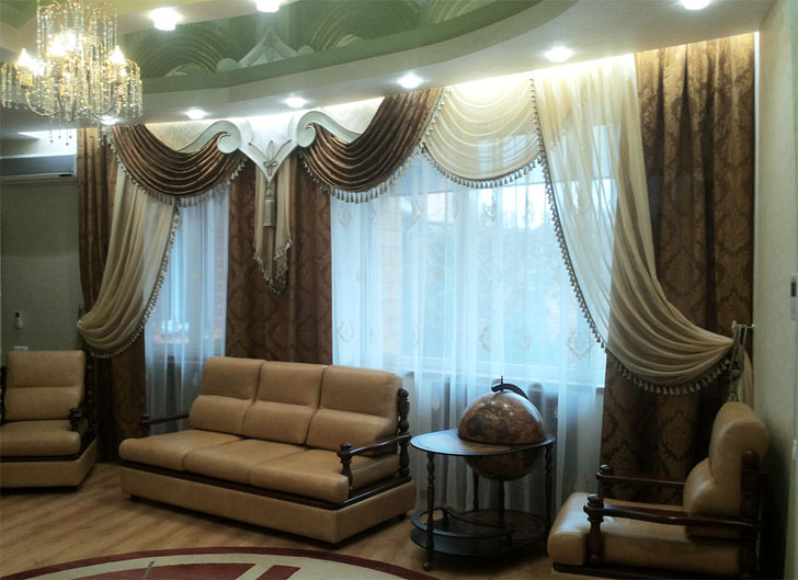 Шикарный ламбрекен 