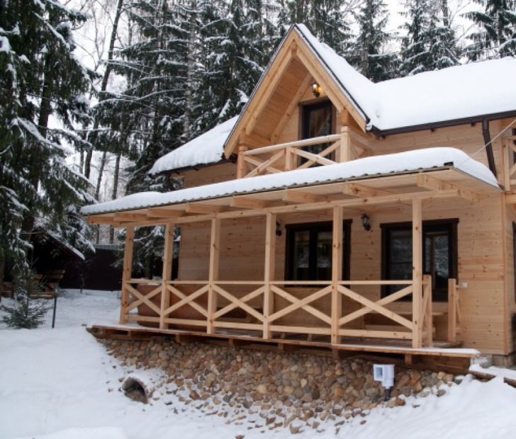 Современный дом в стиле шале (70 сказочных фото) 3 Небольшой домик