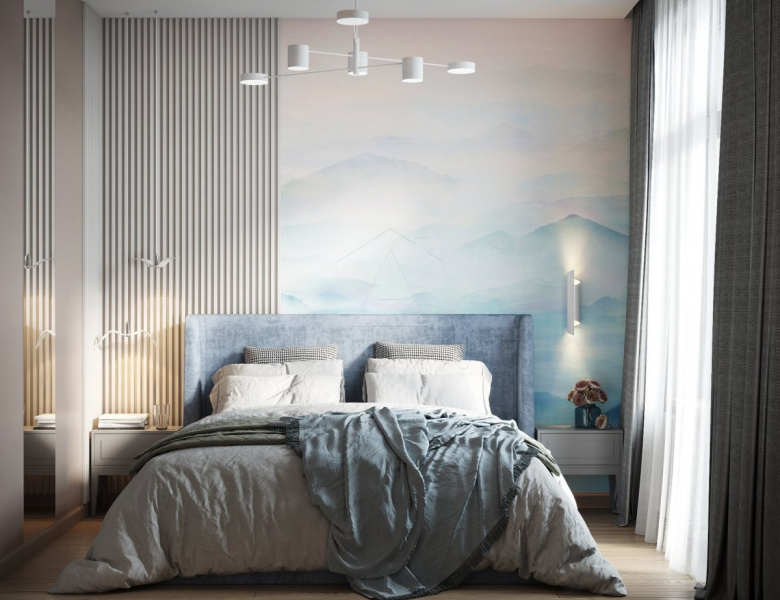 Расстановка мебели в спальне 2024 Дизайн спальни 2023-2024