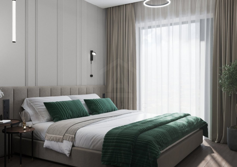 Современный интерьер спальни 2024 Дизайн спальни 2023-2024