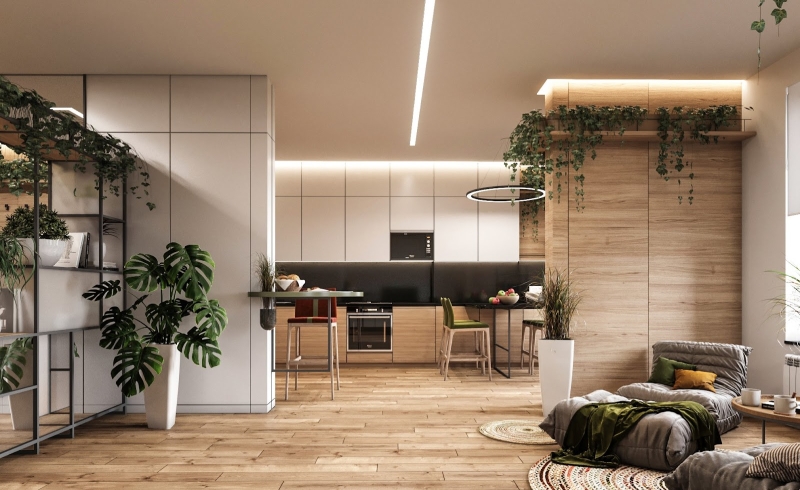 Как оформить квартиру в экостиле