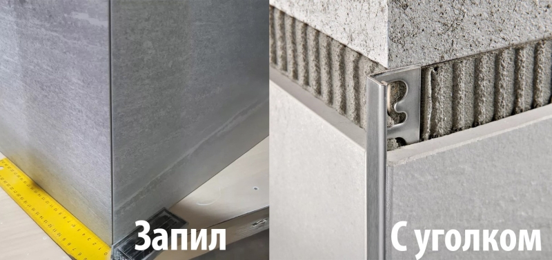 Как сделать запил углов плитки под 45 градусов в ванной комнате. Полная инструкция