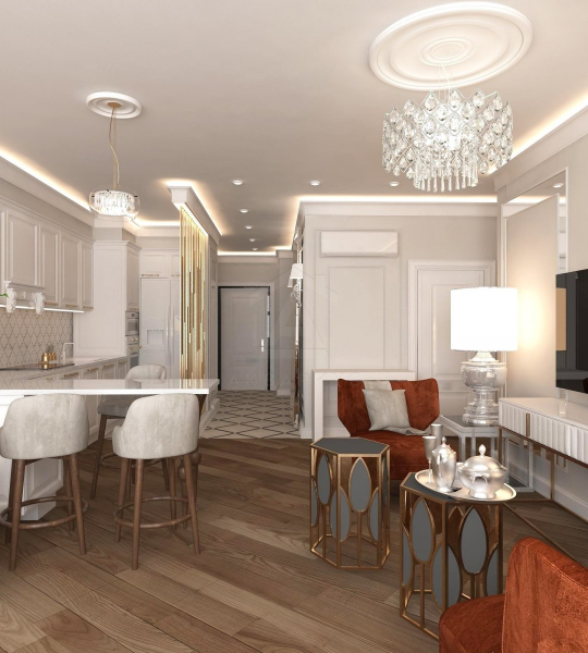 Металл в интерьере: 50+ идей для стильного дома! 9 Металл в интерьере: стильные сочетания с другими материалами