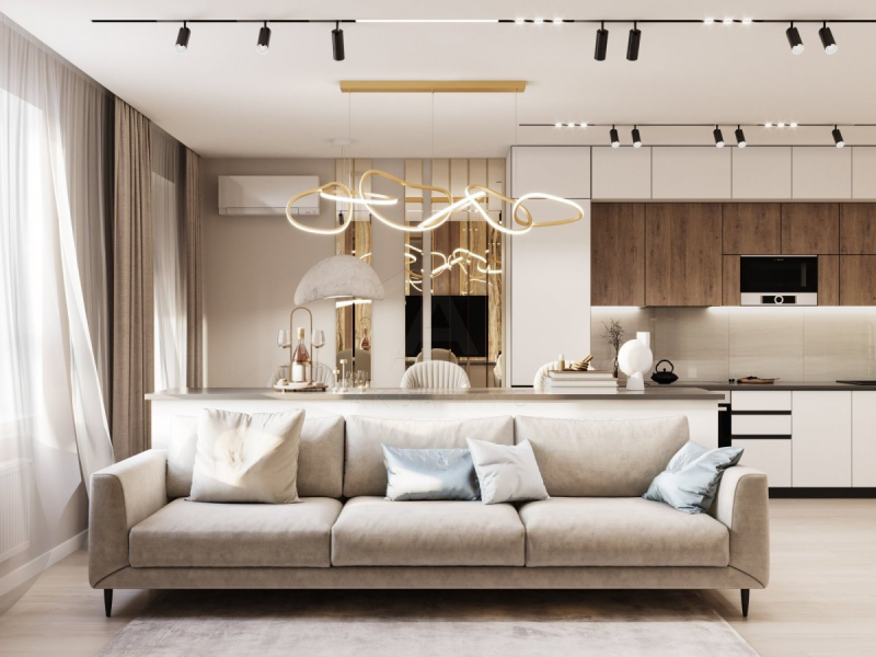 Металл в интерьере: 50+ идей для стильного дома! 11 Металл в интерьере: стильные сочетания с другими материалами