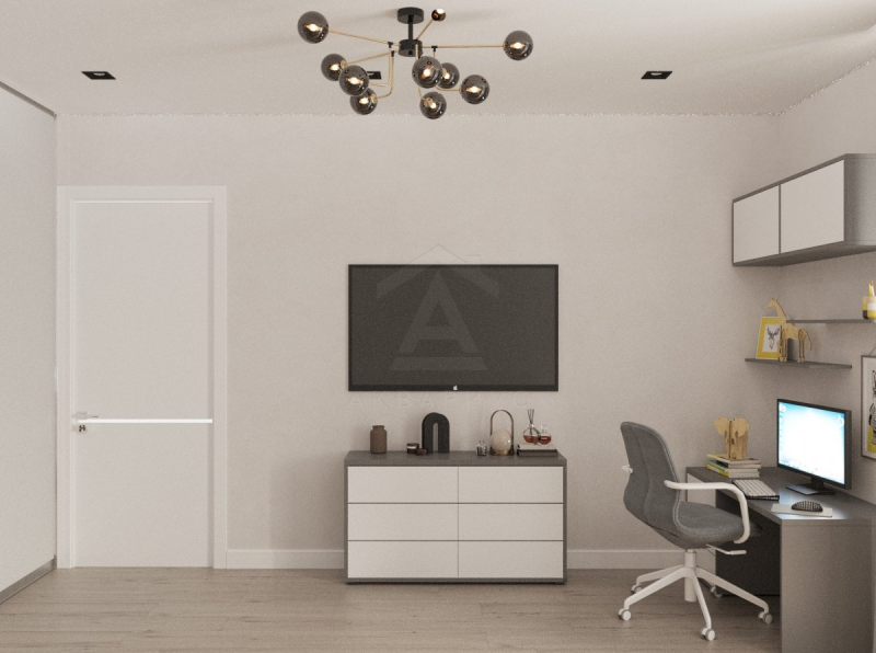 Минимализм в интерьере: 7 шагов к гармонии и простору 6 Дизайн двухкомнатной квартиры 57 м2 — все фото