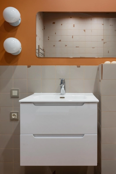 Дизайн квартиры для студента в Москве: креатив и стиль! 11 Яркая квартира 47,8 м² для студента МГУ