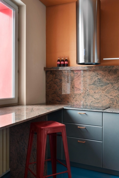 Дизайн квартиры для студента в Москве: креатив и стиль! 4 Яркая квартира 47,8 м² для студента МГУ