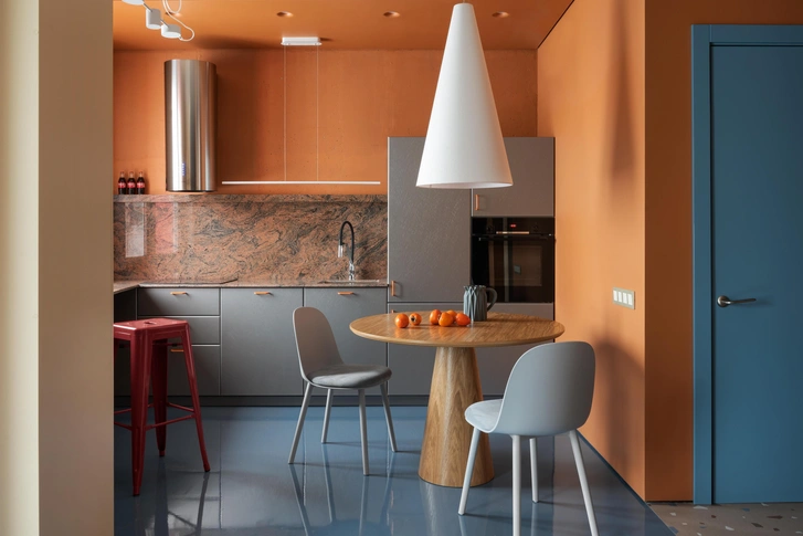 Дизайн квартиры для студента в Москве: креатив и стиль! 2 Яркая квартира 47,8 м² для студента МГУ