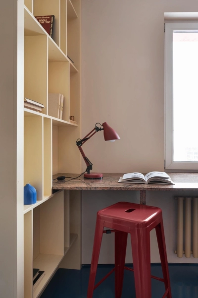 Дизайн квартиры для студента в Москве: креатив и стиль! 5 Яркая квартира 47,8 м² для студента МГУ