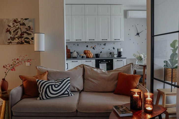 Квартира в паризькому стилі: затишок для молодої пари (40 кв.м) 1 Московская квартира 40 м² для красивой жизни