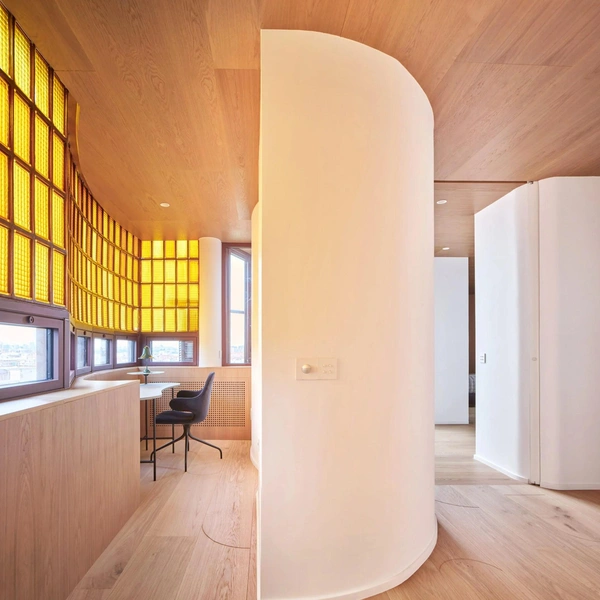 Torres Blancas: редизайн квартиры с историей в Мадриде 23 Необычная квартира в бруталистском доме в Мадриде