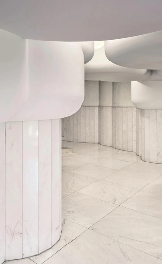 Torres Blancas: редизайн квартиры с историей в Мадриде 2 Необычная квартира в бруталистском доме в Мадриде