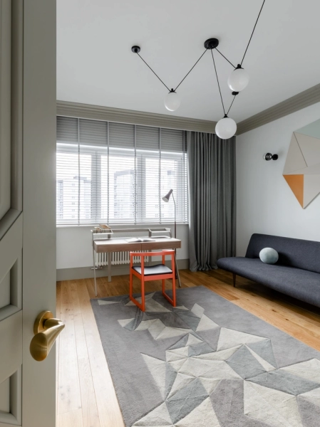 Солнечная квартира в Минске: дизайн, вдохновленный морем 10 Солнечная квартира 110 м² в Минске