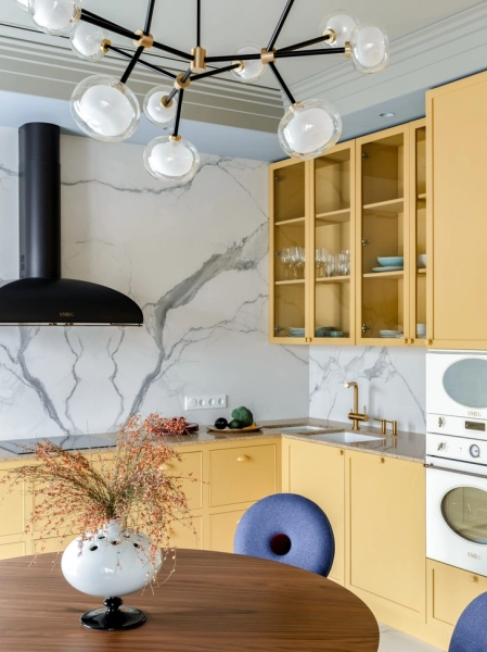 Солнечная квартира в Минске: дизайн, вдохновленный морем 2 Солнечная квартира 110 м² в Минске