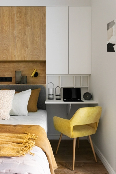 Вместить все: светлая квартира 76 м² для молодой семьи с ребенком